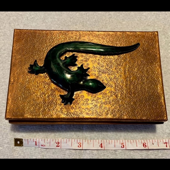 Copper Trinket Box - Picture 2 of 3